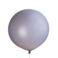 Ballon de Baudruche Géant Métallique Argent