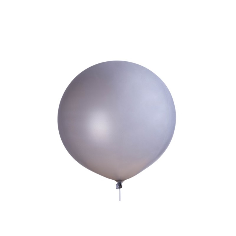 Ballon de Baudruche Géant Métallique Argent