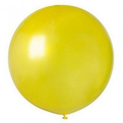 Ballon de Baudruche Opaque Géant Jaune