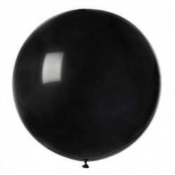 Ballon de Baudruche Géant Noir Métal