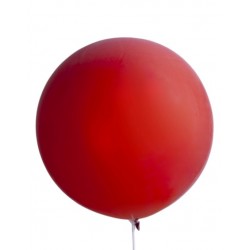 Ballon De Baudruche Opaque Géant Rouge