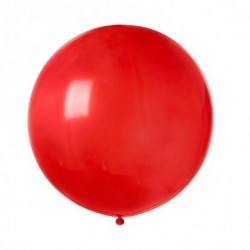 Ballon De Baudruche Géant Métallique Rouge