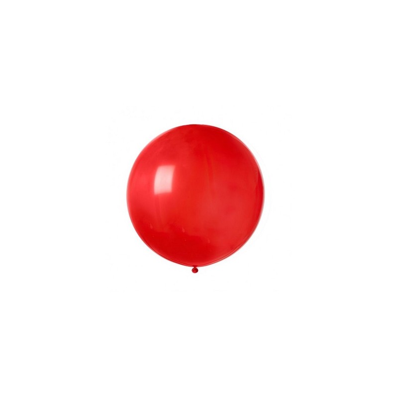 Ballon De Baudruche Géant Métallique Rouge