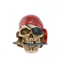 Crâne de Pirate En Résine