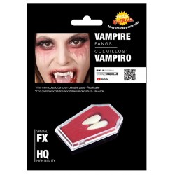 Dents De Vampire Lumineuses - Lot De 26 - Plastique Vert Et Blanc - Pour Costume Halloween, Fête Déguisée - Accessoire Effrayant