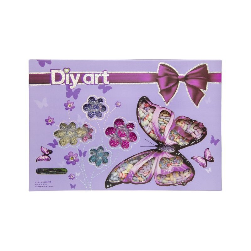 Coffret de Perles Boîte Papillon