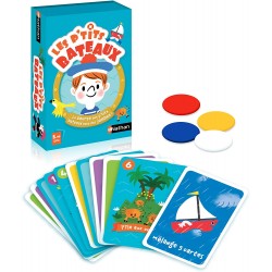 Jeux de cartes Les P'tits Bateaux - Nathan