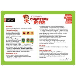 Jeux de cartes La Revanche Du chaperon Rouge - Nathan