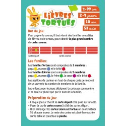 Jeu de cartes - Lièvres Contre Tortues - Nathan