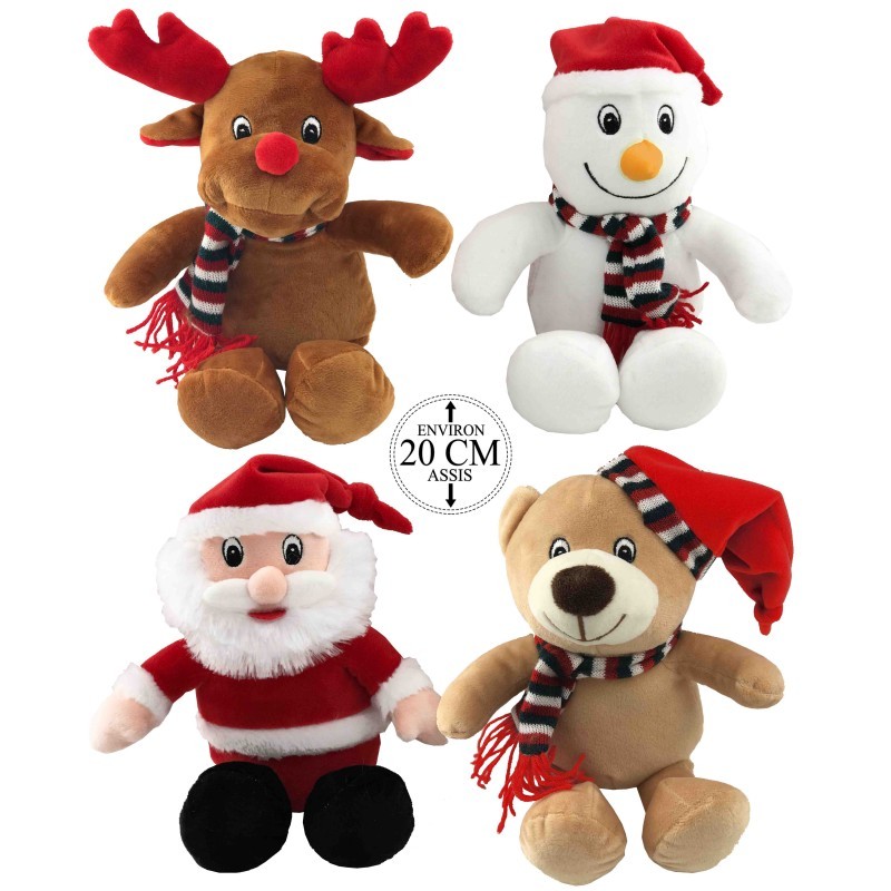 Peluche noel - Cdiscount