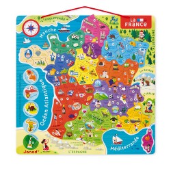 Puzzle Magnétique Les Régions de France - Janod