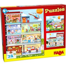 Puzzles Mon Petit Hopital 24 Pièces - Haba