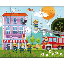 Puzzles Pompier 24 Pièces - Haba