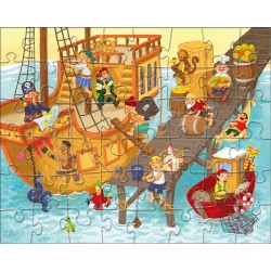 Puzzles Pirates 48 Pièces - Haba