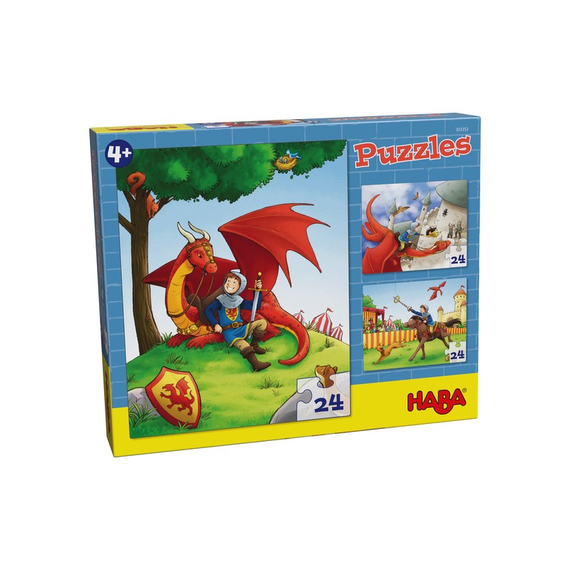 Puzzles Chevalier 24 Pièces - Haba