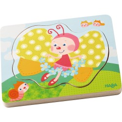 Puzzle En Bois Multi-Couches Papillons Magiques - Haba