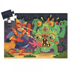 Puzzle Silhouette Lazer Boy 36 Pièces - Djeco