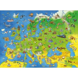 Puzzle Les Pays D'Europe 100 Pièces - Haba