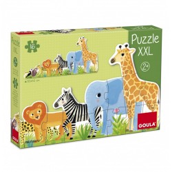 Puzzle Frise XXL Les Animaux - Goula