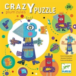 Crazy Puzzle Plum'zules - Djeco