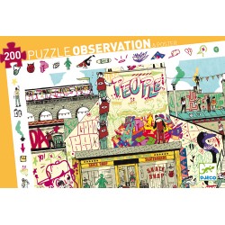 Puzzle d'Observation Street Art 200 Pièces - Djeco
