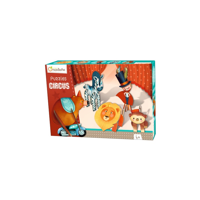 Puzzle en Volume Circus Garçon - Avenue Mandarine