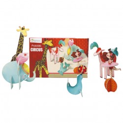 Puzzle en Volume Circus Fille - Avenue Mandarine