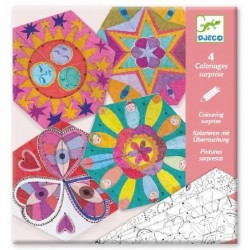 Coloriages Surprise Mandalas Constellations - Djeco