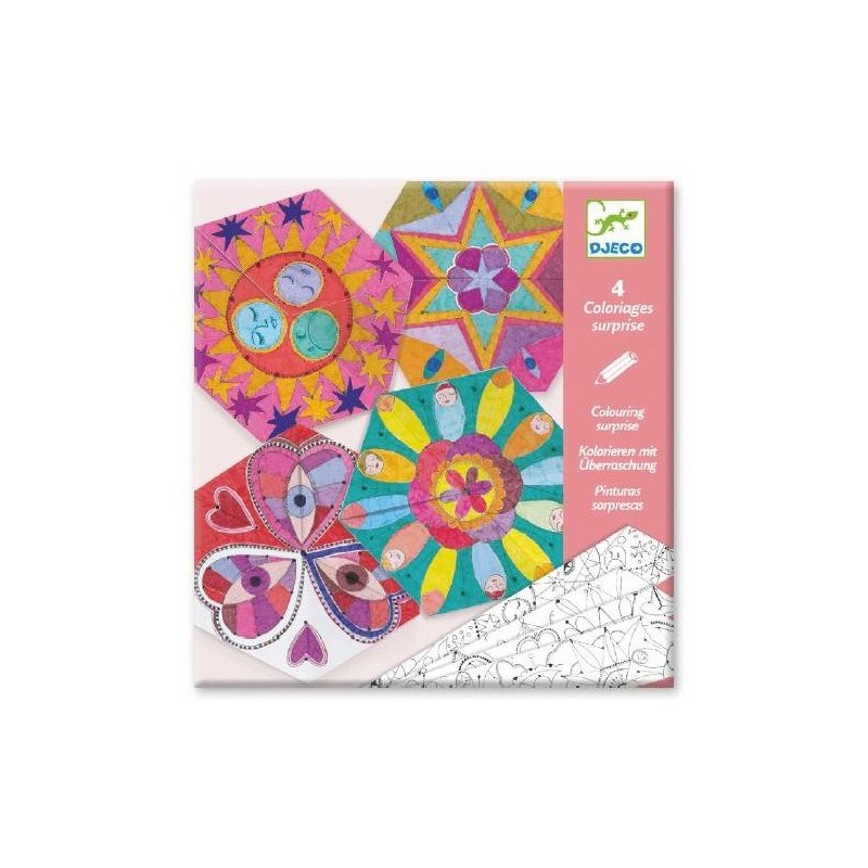 Coloriages Surprise Mandalas Constellations - Djeco