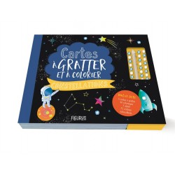 Cartes à Gratter Et à Colorier Constellations - Fleurus