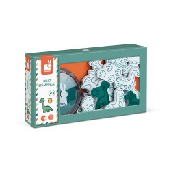 Coffret Tampons Dinosaures 15 Pièces - Janod