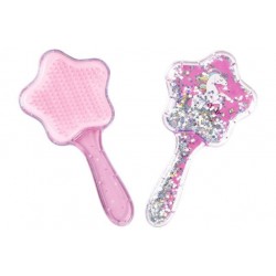 Brosse Cheveux Licorne Paillettes Etoiles