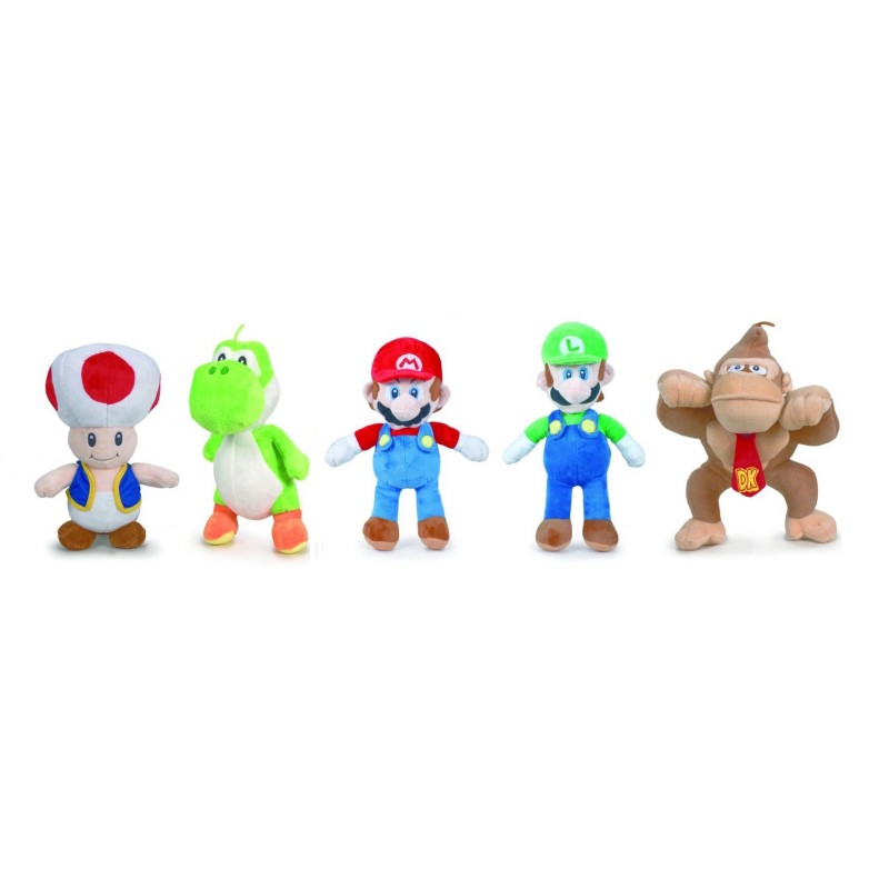 Peluche Super Mario Nintendo - Coti Jouets grossiste peluche