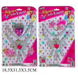 Carte Parure de Bijoux de...