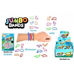 Bracelets Formes Jumbo Bands 6 Pièces