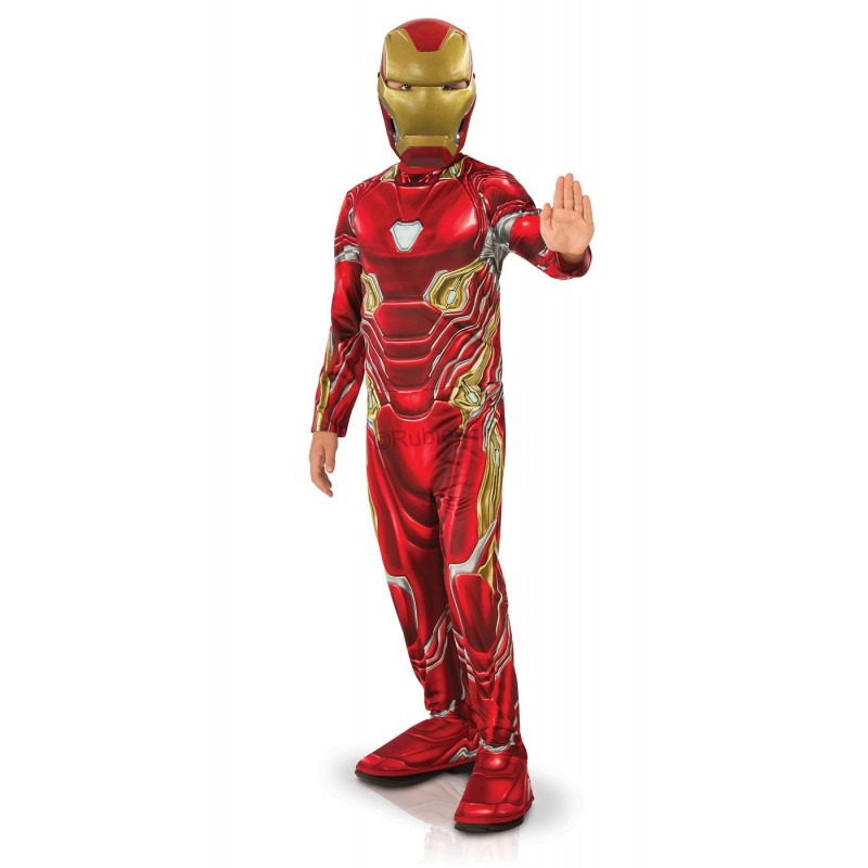 Déguisement Iron Man Enfant - Coti-Jouets Déguisements et accessoires pour  Carnaval à Dijon Déguisement Taille 07-08 Ans