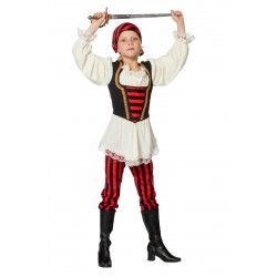 Déguisement De Pirate Fille avec pantalon