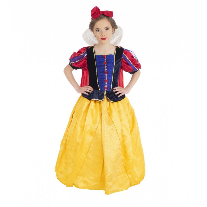 Déguisement Blanche Neige FINDPITAYA - Enfant Fille - Robe Manches