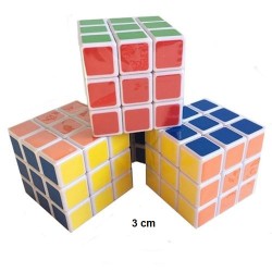 Cube Magique Casse Tête Mini Modèle 3cm