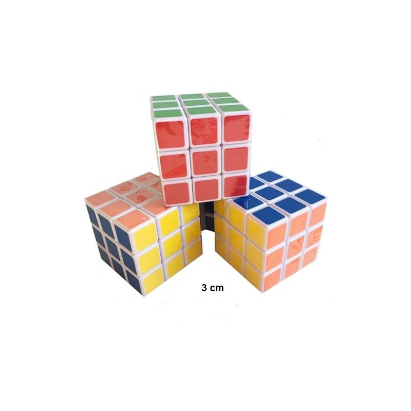 Cube Magique Casse Tête Mini Modèle 3cm