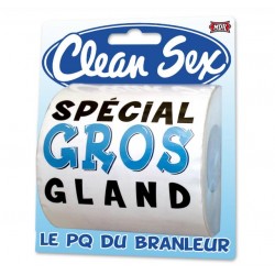 Papier Toilette Humoristique Clean Sex Homme