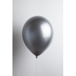 Ballon de Baudruche Platinium Argent 25 Pièces