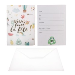 Cartes Invitation Anniversaire Lama Coti Jouets Specialiste Gouter D Anniversaire Enfant Dijon
