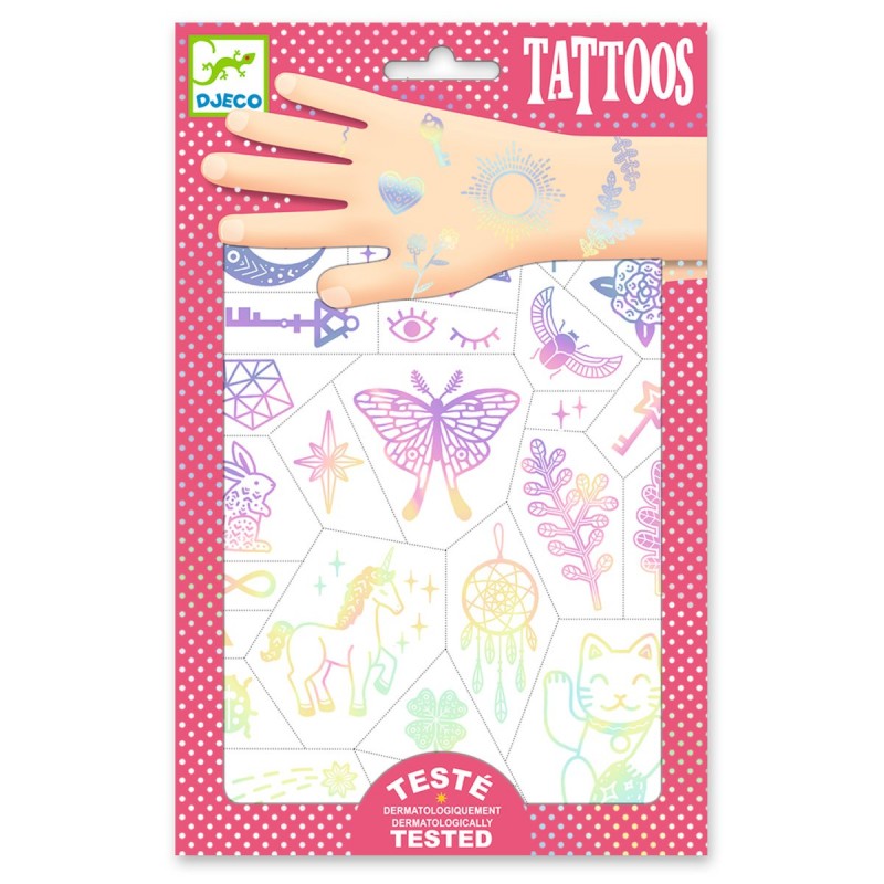 Tatouages Happy Lucky Charms - Djeco - Dj09596