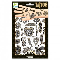 Tatouages Happy Golden Chic - Djeco  - dj09595