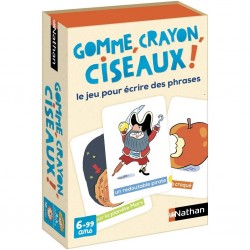 Gomme, crayon, ciseaux ! - Nathan