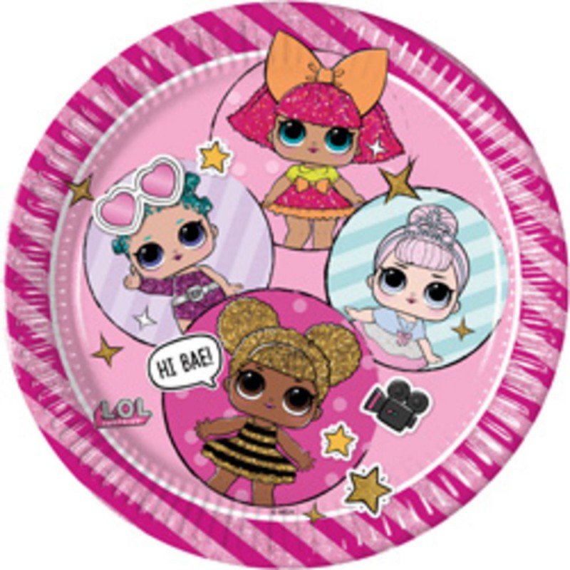 Assiettes En Carton Lol Surprise Coti Jouets Specialiste Gouter D Anniversaire Enfant A Dijon