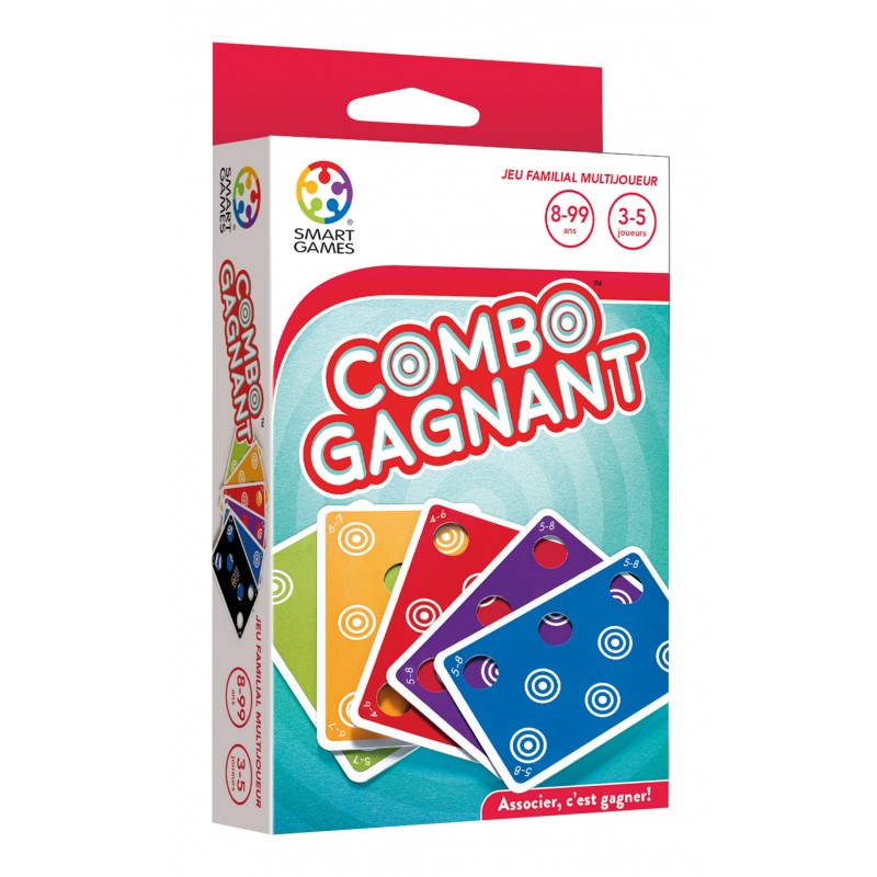 Combo Gagnant - SmartGames - Coti-Jouets Spécialiste Kermesse, Anniversaire  et Jeux Sociétés Enfants