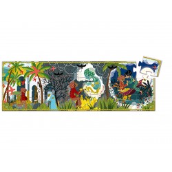 Puzzle Silhouette Alladin 24 Pièces - Djeco