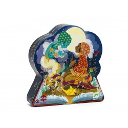 Puzzle Silhouette Alladin 24 Pièces - Djeco